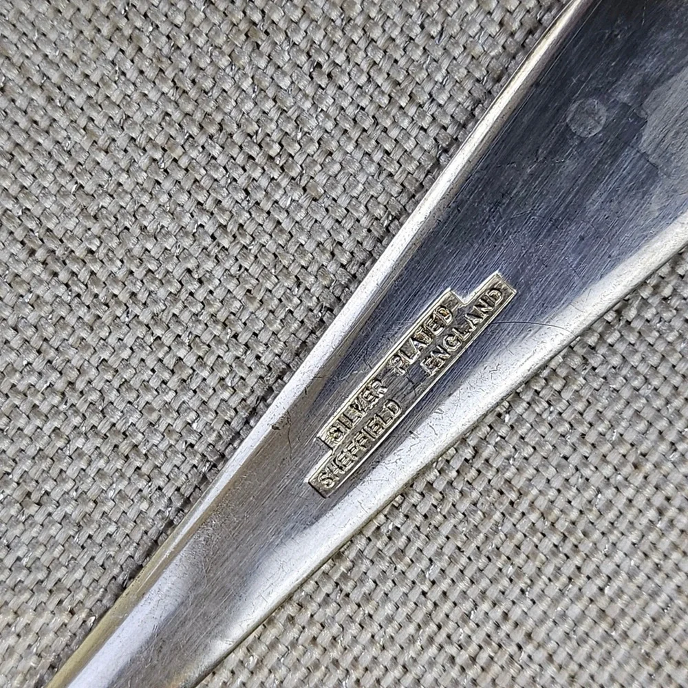 Wallace Rogers Sheffield Flatware Lot 5pc Silver Plate Vintage Mismatched Set